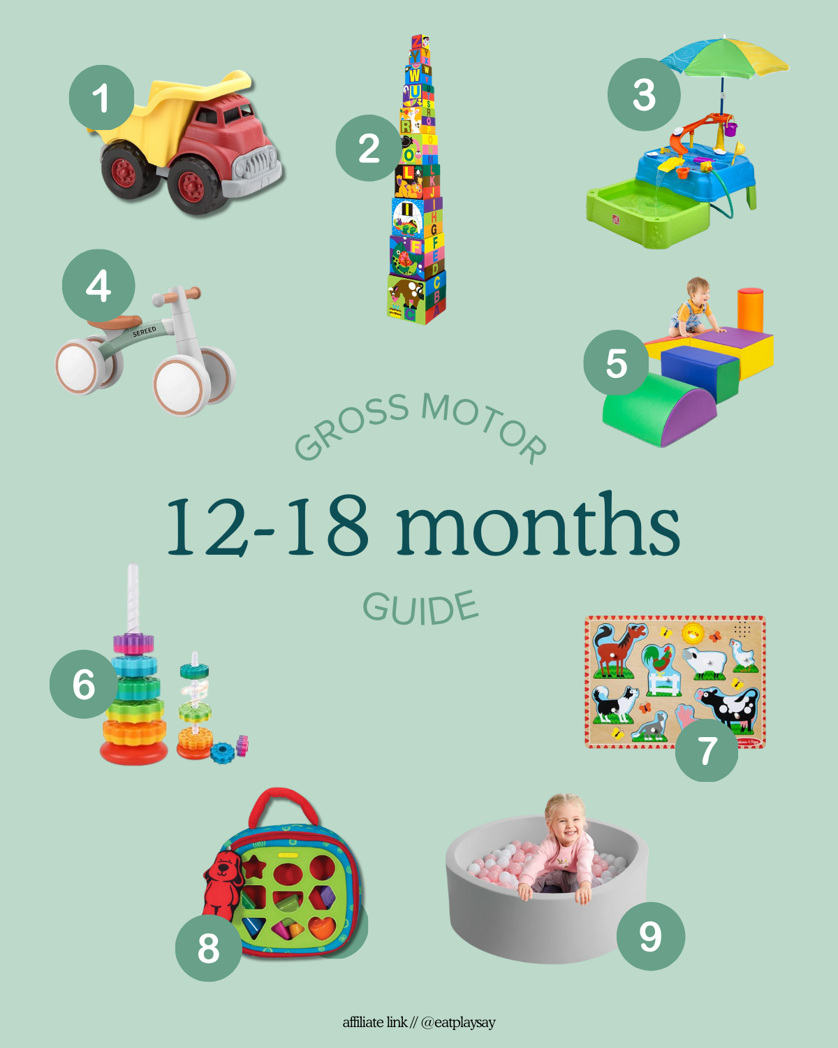  Some favorite toys  for littles learning how to walk-   hand-picked by our Physical Therapist!   