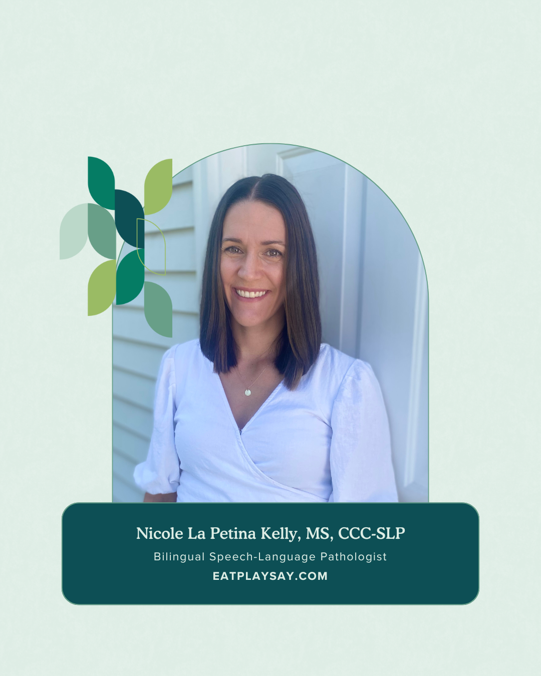    Nicole La Petina Kelly, MS, CCC-SLP is a bilingual speech-language pathologist on the EPS team!   