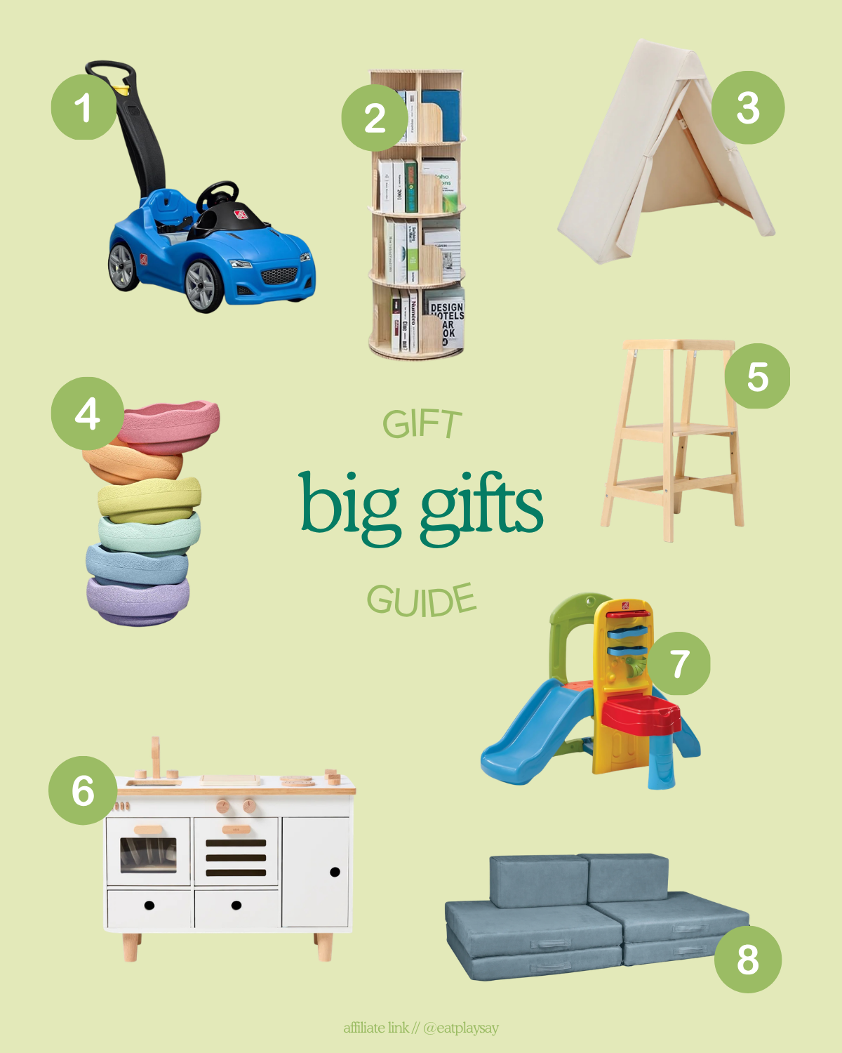 big ticket item gifts for 1 year olds on a gift guide