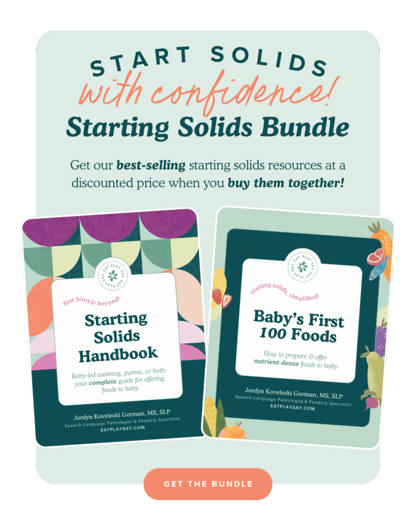 Starting solids bundle graphic