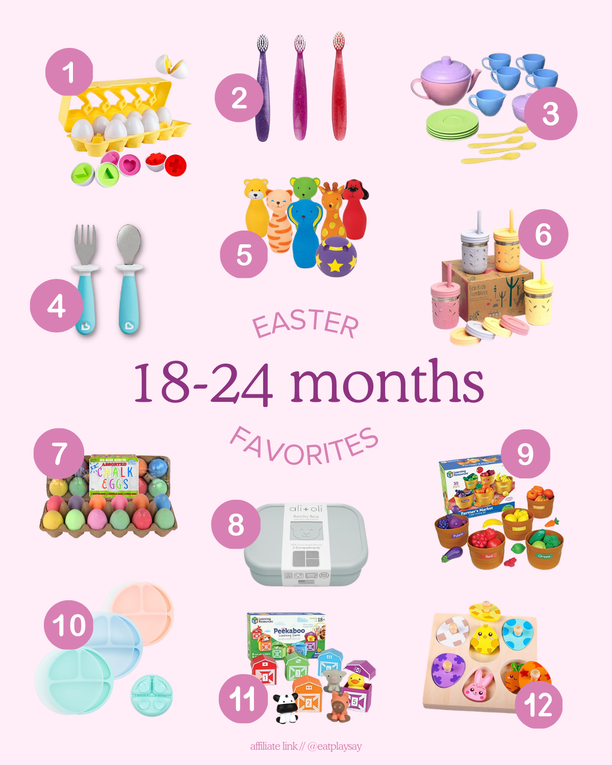 toddler easter basket ideas for 18-24 month olds