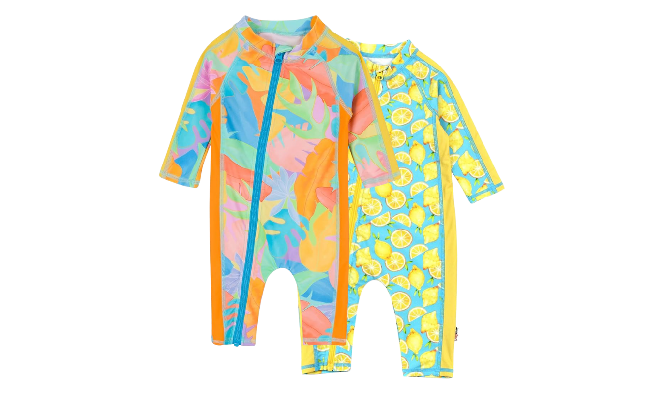 long sleeve swimsuit for baby with full coverage
