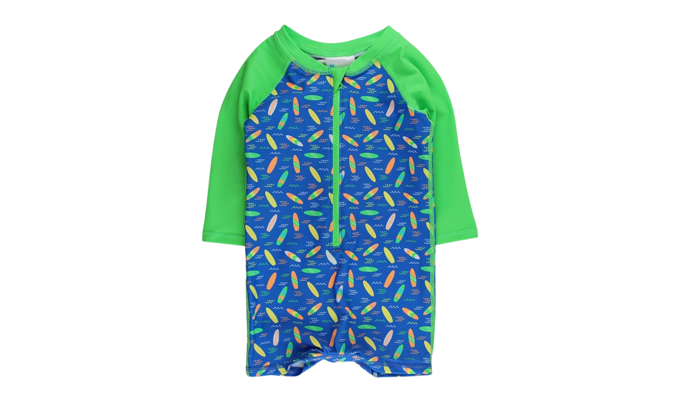 long sleeve baby boy swimsuit