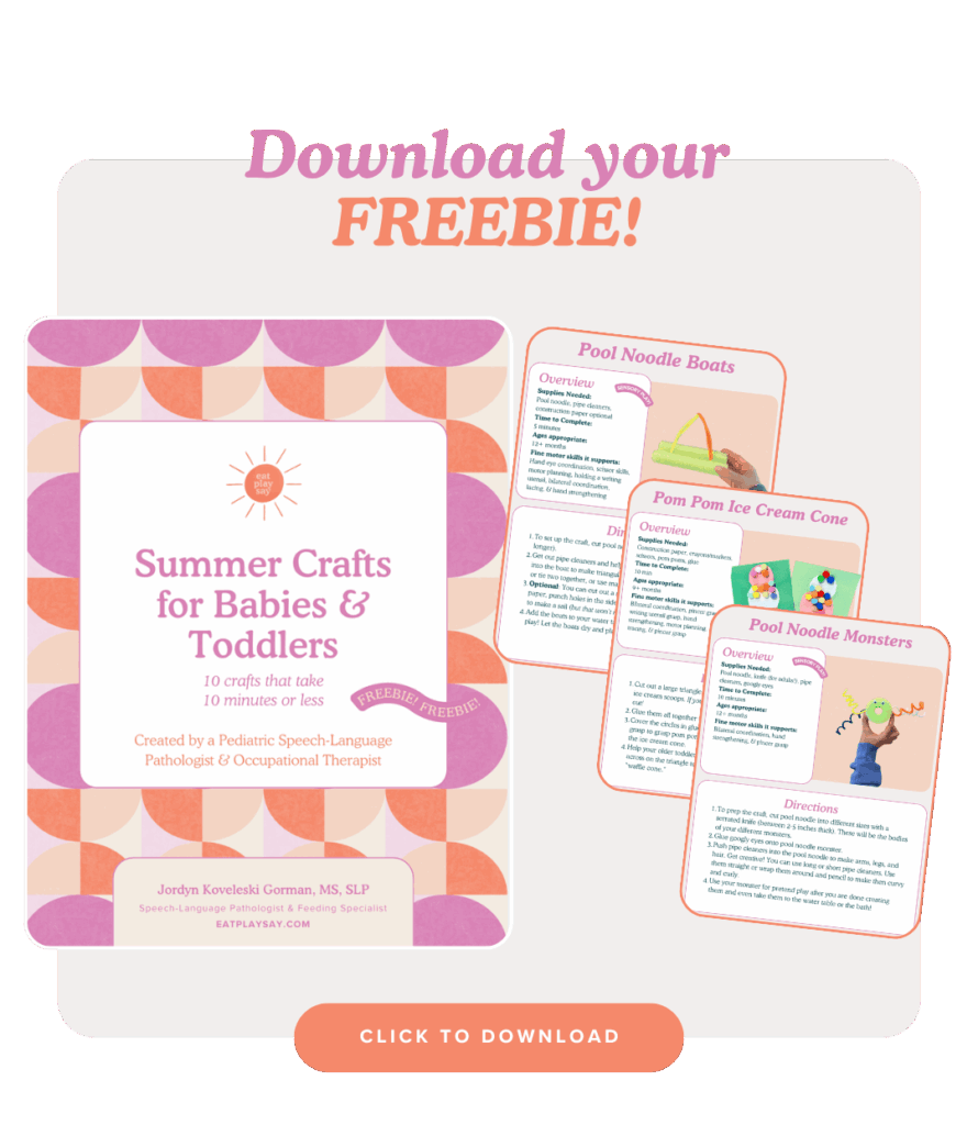 Summer craft freebie download graphic