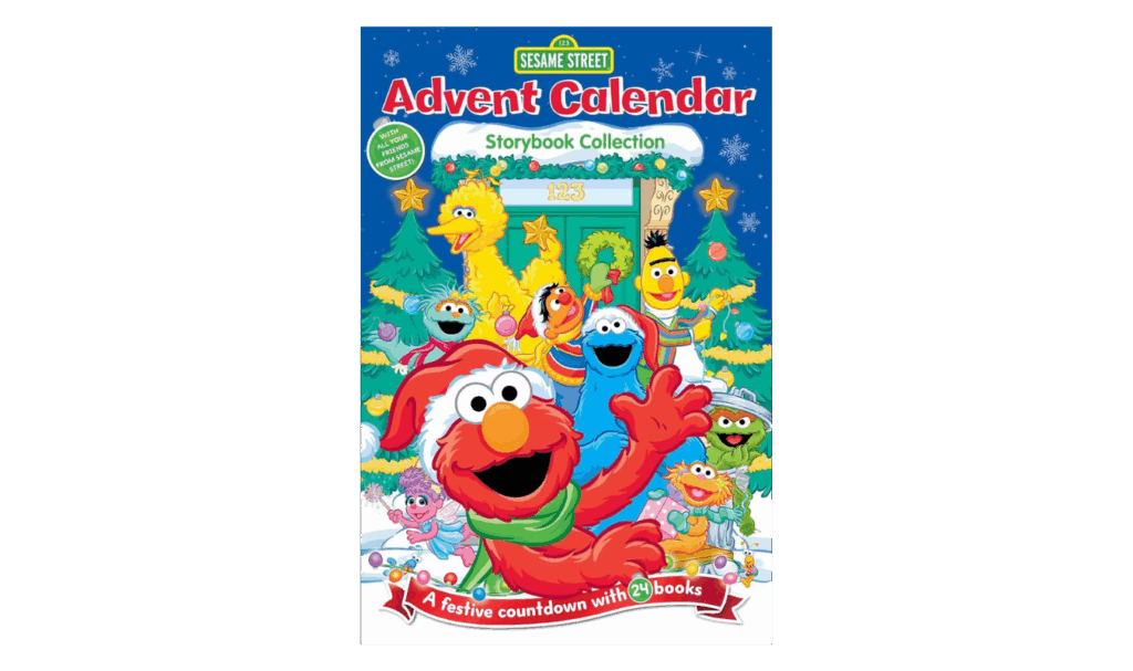 Sesame Street Advent Calendar storybook collection for kids