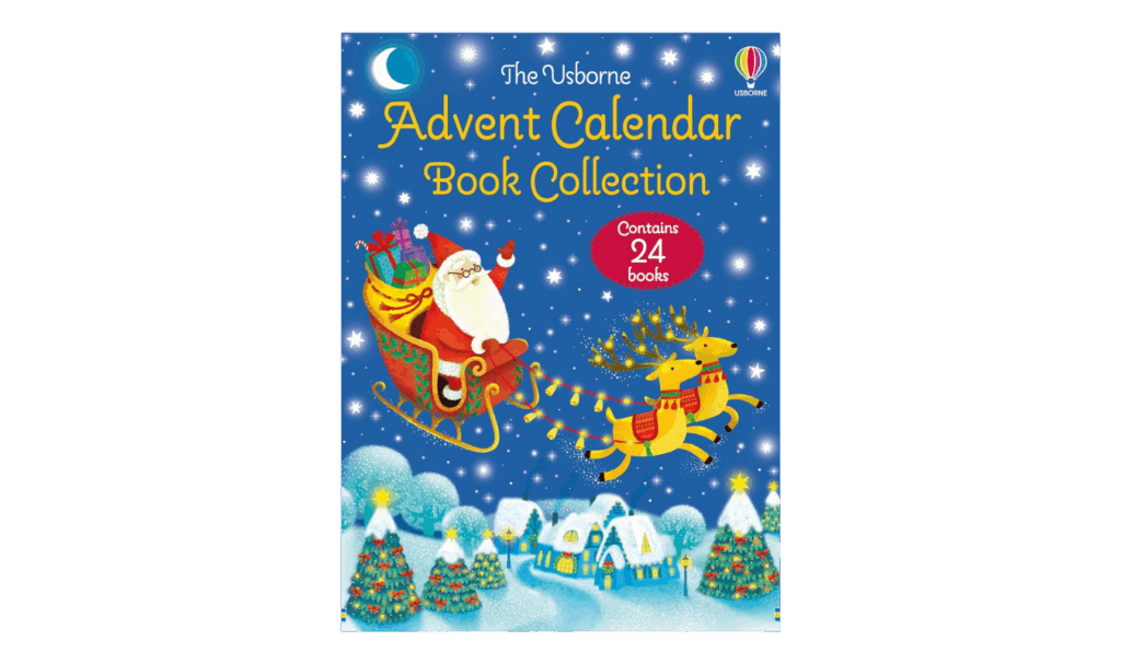 Usbourne Advent Calendar book collection for kids 