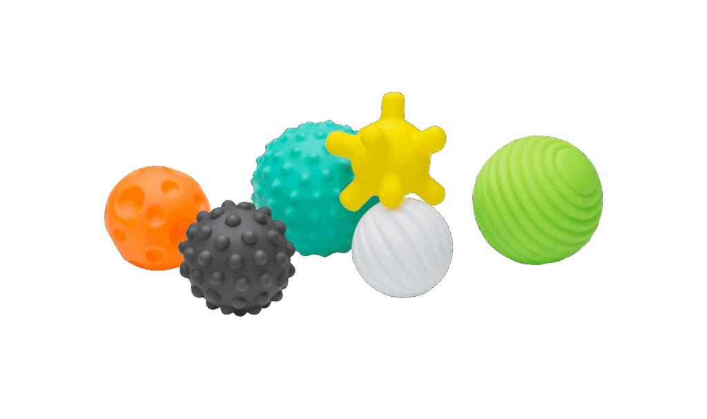 textured balls for baby 