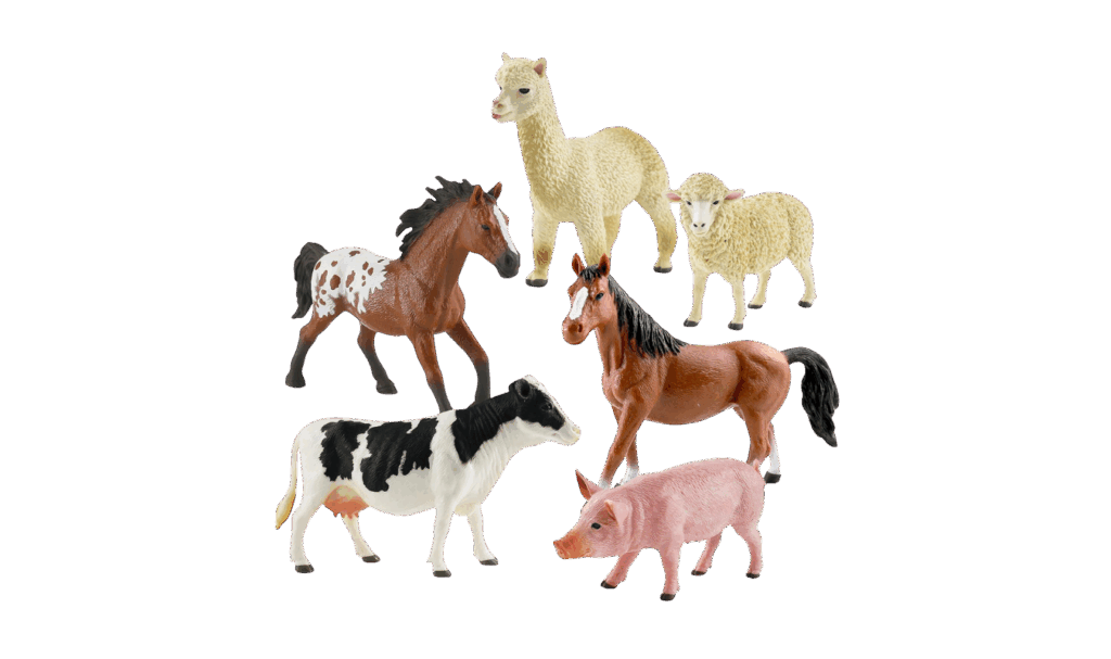 farm animal figurines for play