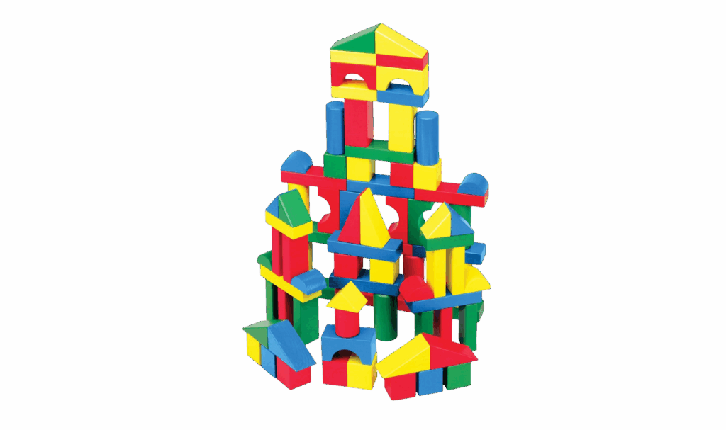 Melissa and Doug wooden blocks