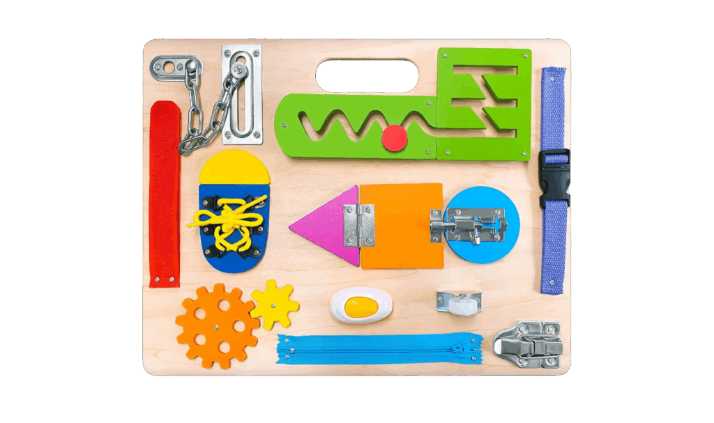Montessori busy board 