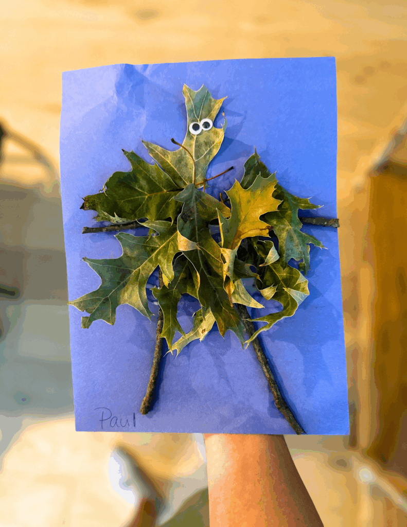 leaf craft for kids