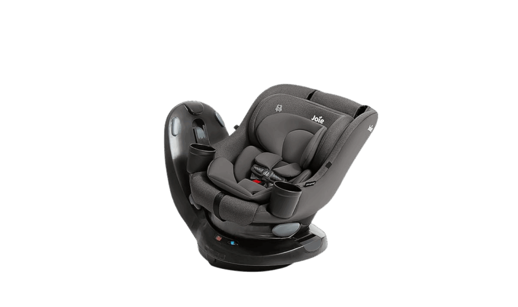 Joie Chili Spin 360 2-in-1 Rotating Convertible Car Seat featured in best rotating car seats post