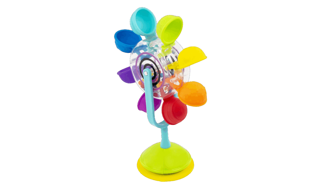 Sassy brand suction water wheel bath toy for babies 