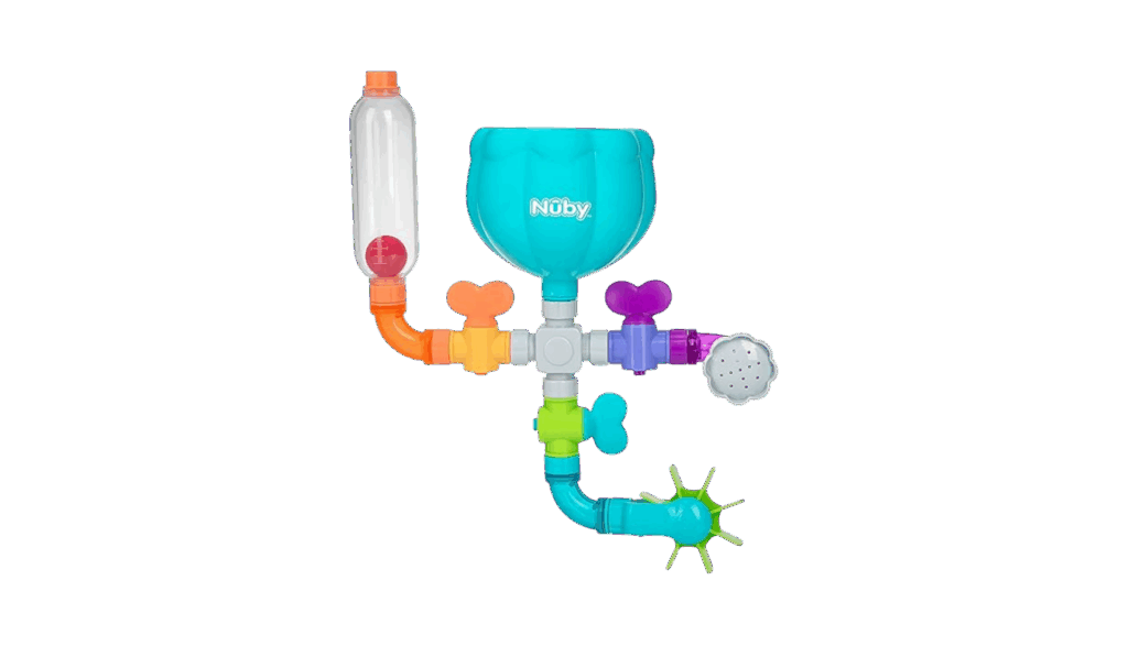 Nuby Wacky Waterworks bath pipes bath toy