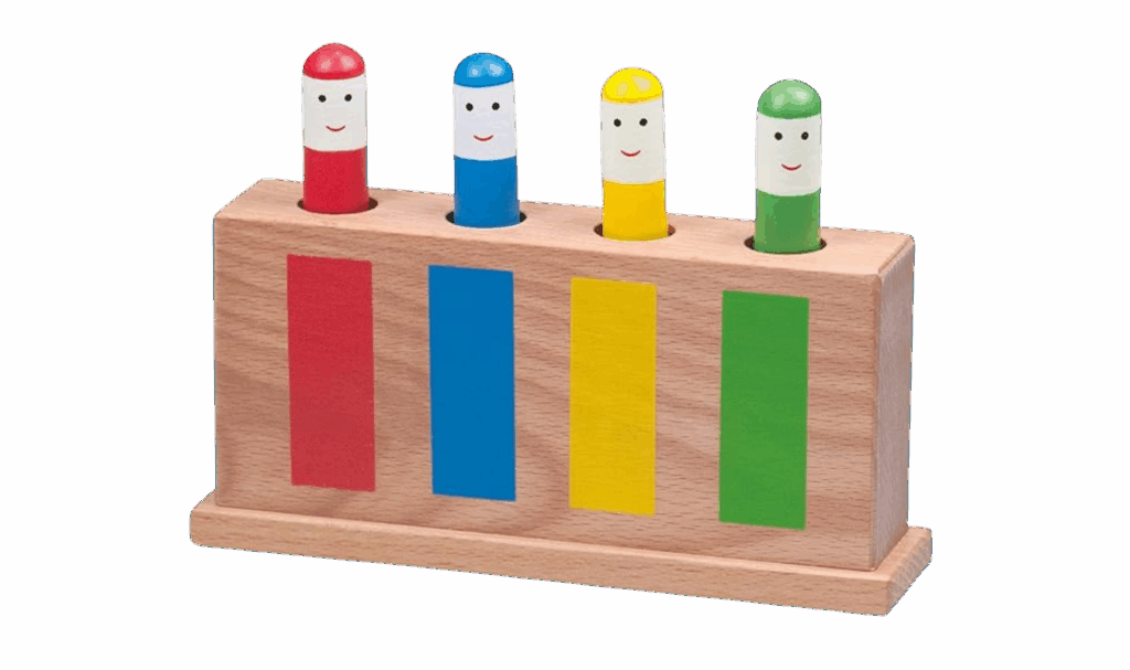 Galt wooden pop-up toy for babies and toddlers