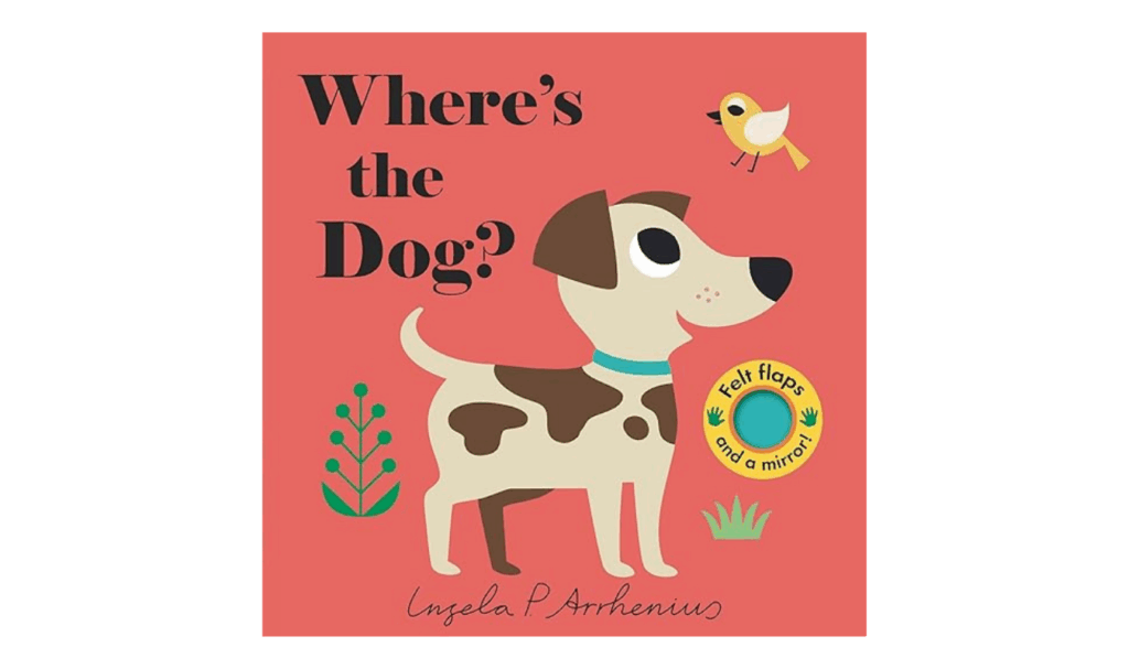 Where's The Dog, a felt flap book for babies and toddlers