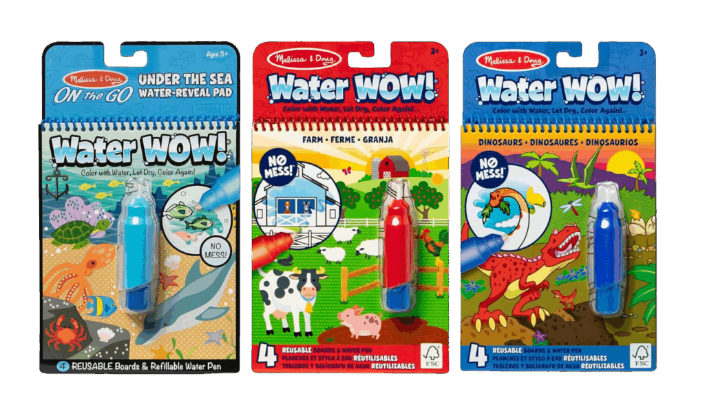 Melissa and Doug Water Wow Mess-Free Coloring Book