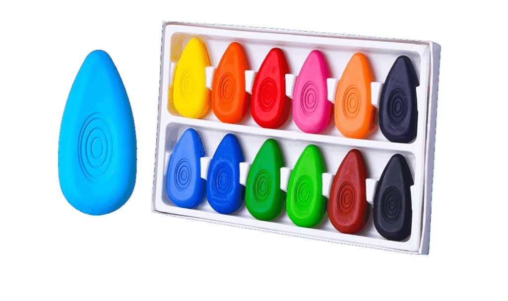 Water-Drop shaped crayons for toddlers
