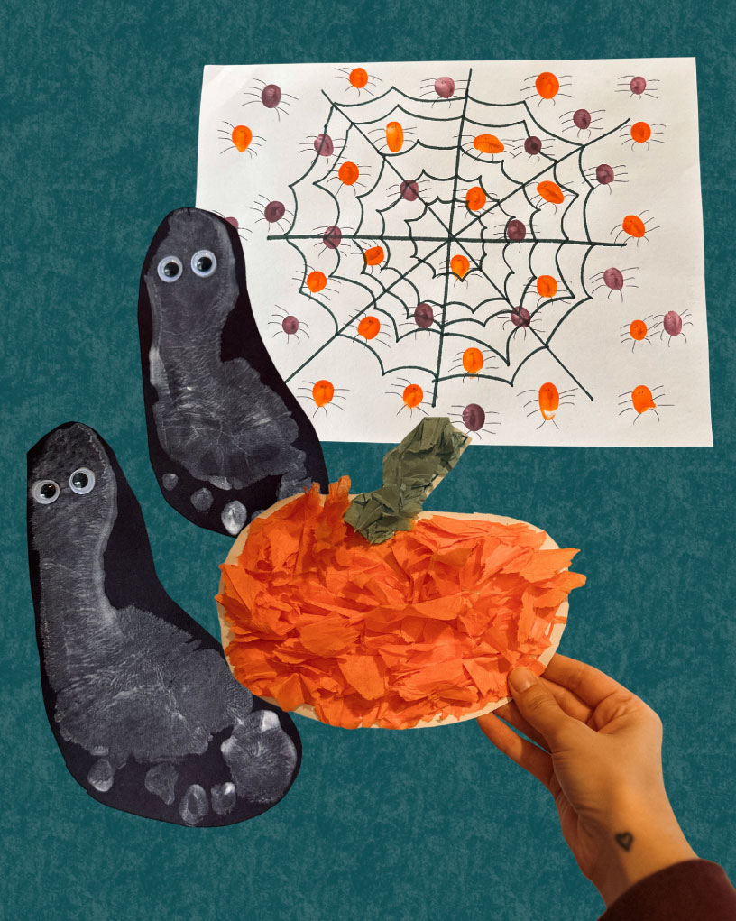 3 easy halloween crafts for kids