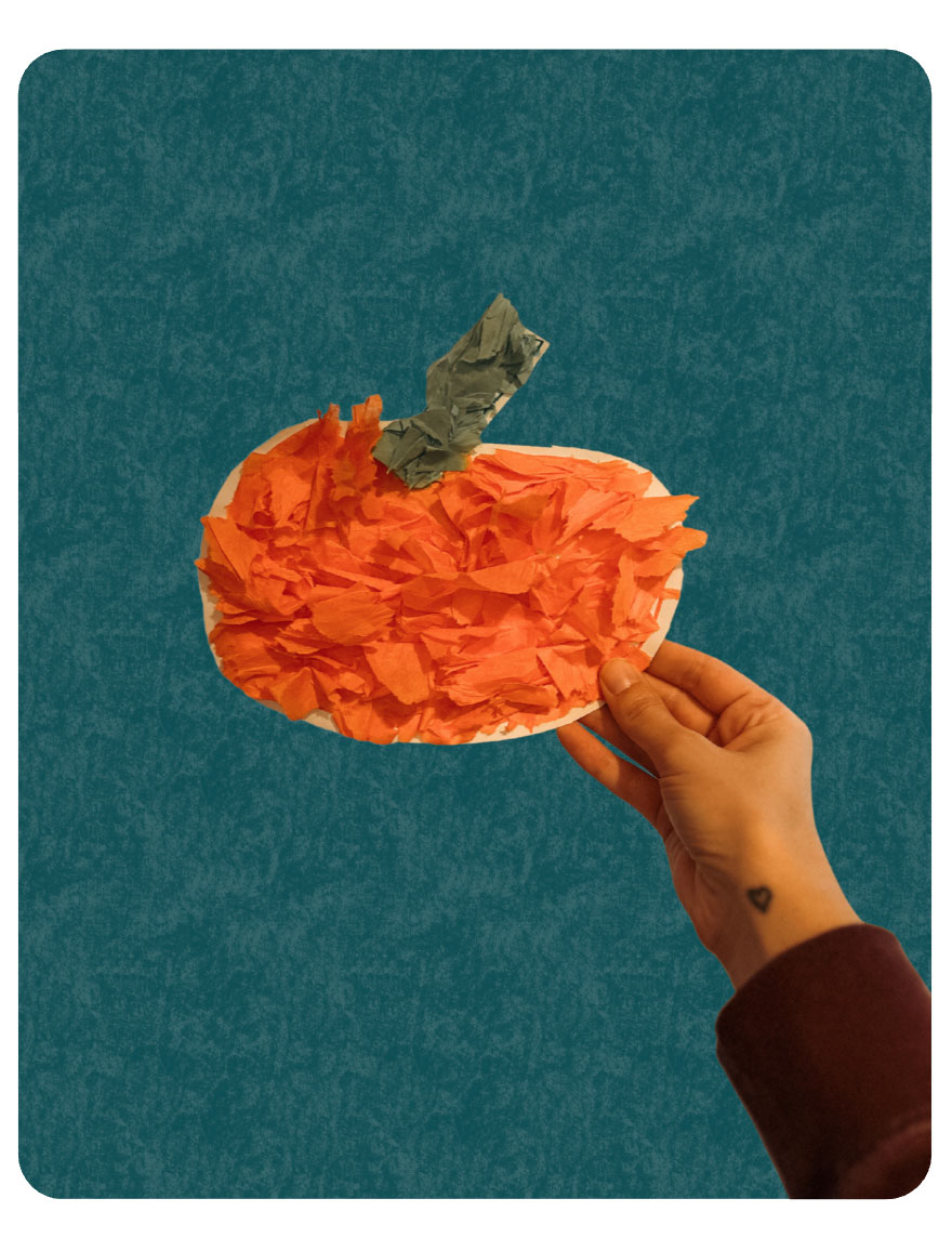 pumpkin craft for toddlers