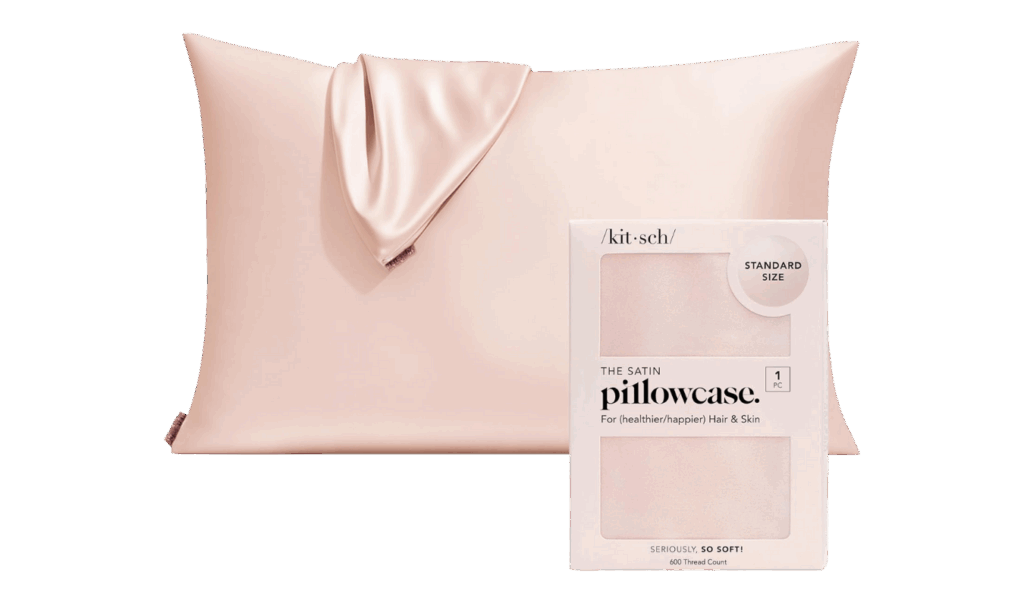 Kitsch satin pillowcase