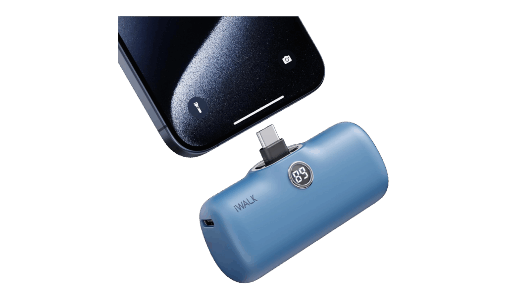 iWalk portable phone charger as part of a post on stocking stuffers for moms