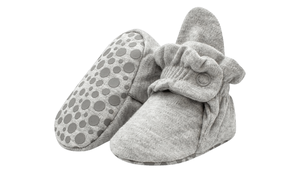 zutano cotton baby booties, part of baby's first christmas gifts post