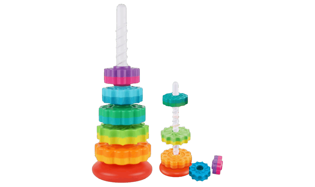 stacking spinner toy