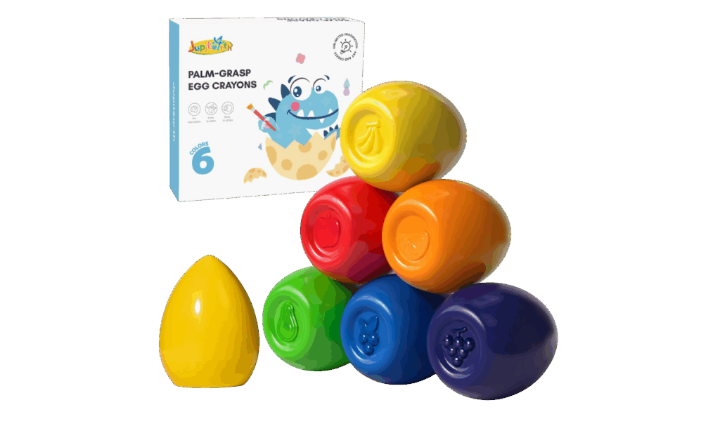 egg crayons for toddler arts and crafts