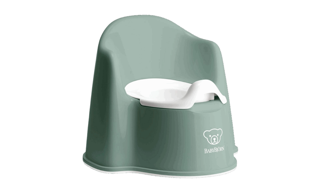 baby bjorn potty chair in green