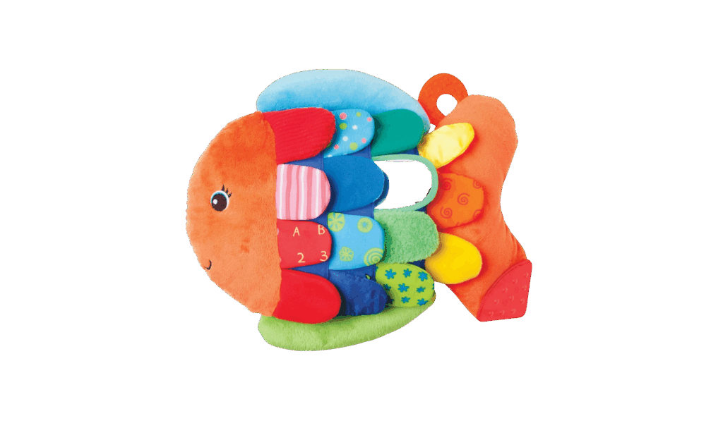 Melissa and Doug crinkle fish soft baby book