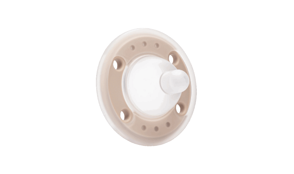 Ninni Co. Pacifier in oatmeal color