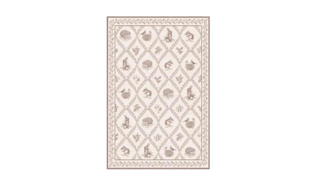 ruggable area rug for gender neutral nursery 