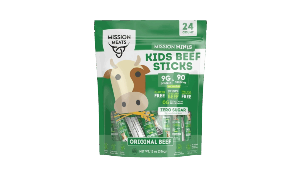 Mission Meat Kids' Beef sticks