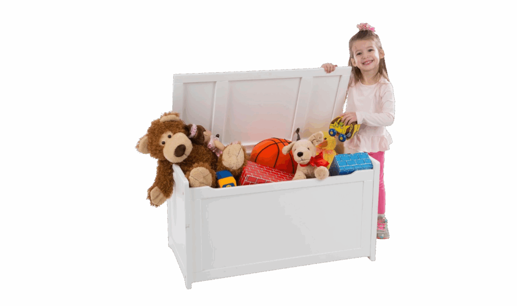Melissa and Doug Toy chest in white 