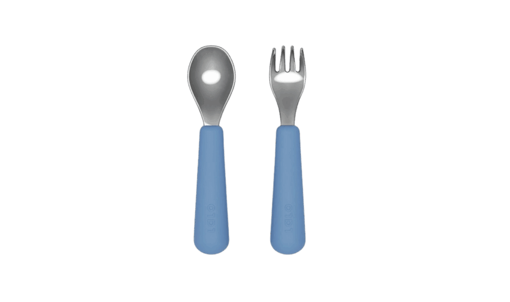 Lalo stainless steel kids utensils