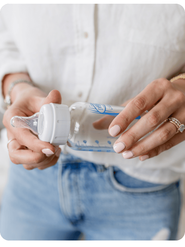 Dr. Brown's glass baby bottle