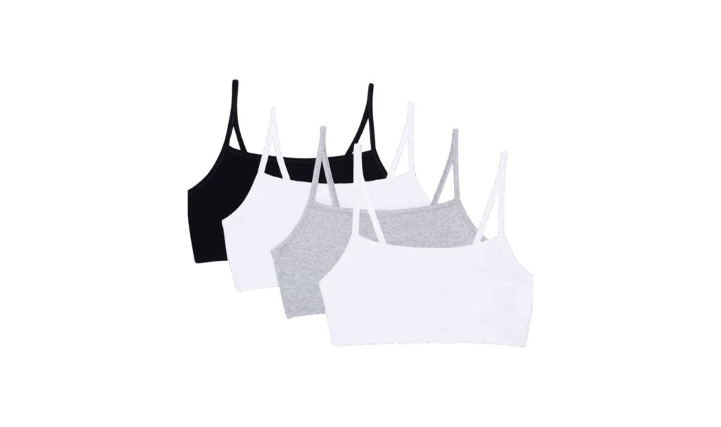 fruit of the loom cotton bralettes