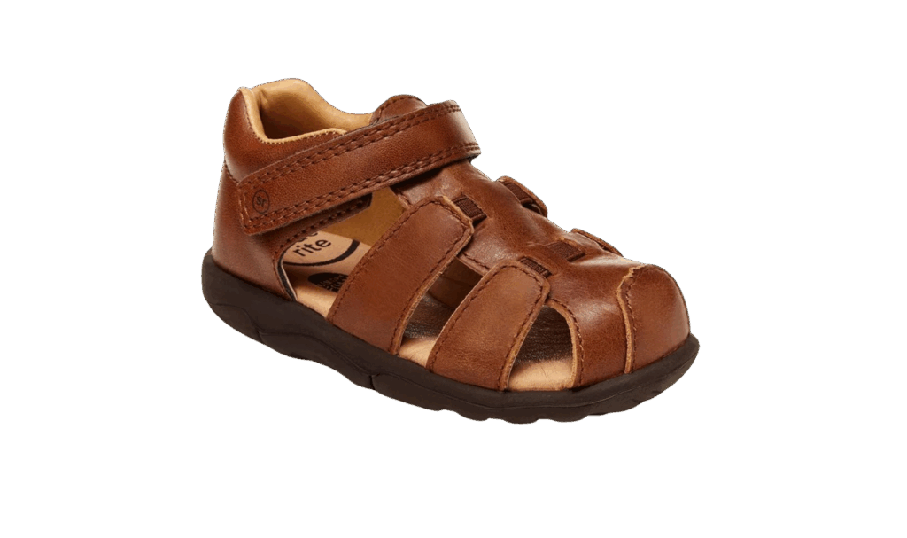 stride rite leather sandals for toddler boys