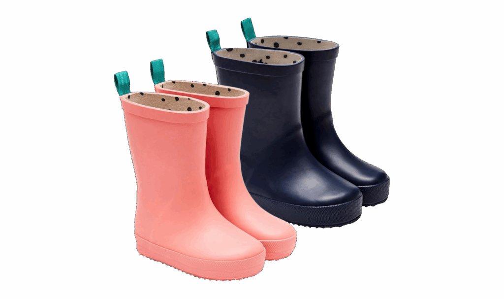 Ten Little rain boots 