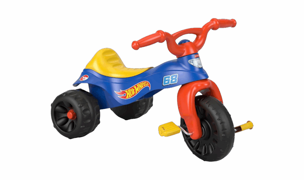 Fisher Price tricycle in Hot Wheels design 