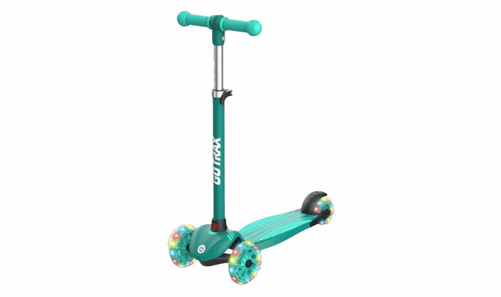 GoTrax toddler scooter in green