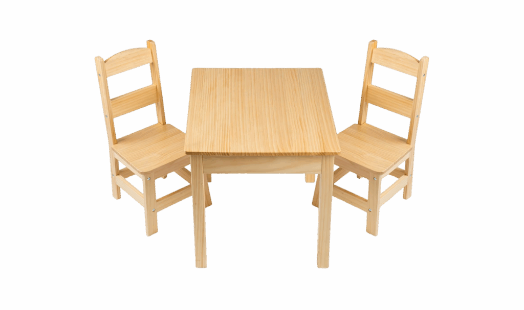Melissa and Doug table and chairs