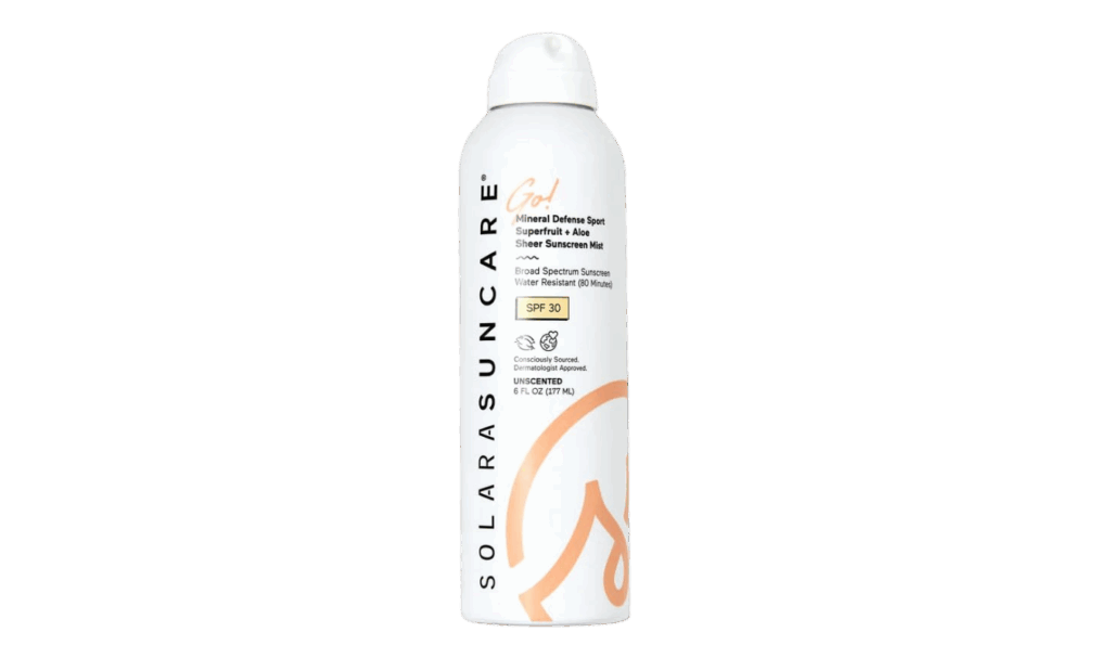 Solara Suncare Mineral Sunscreen Spray SPF 30