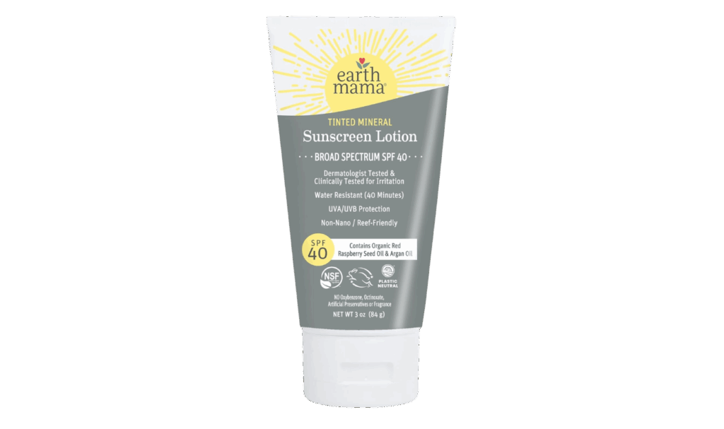 Earth Mama Tinted Mineral Sunscreen
