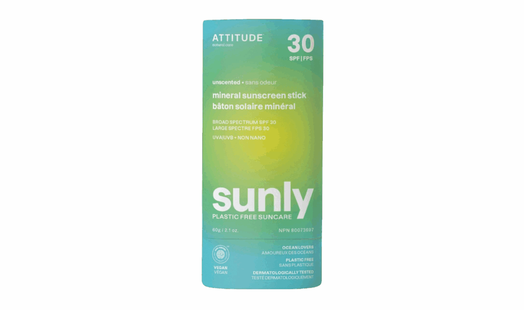 Attitude mineral sunscreen stick