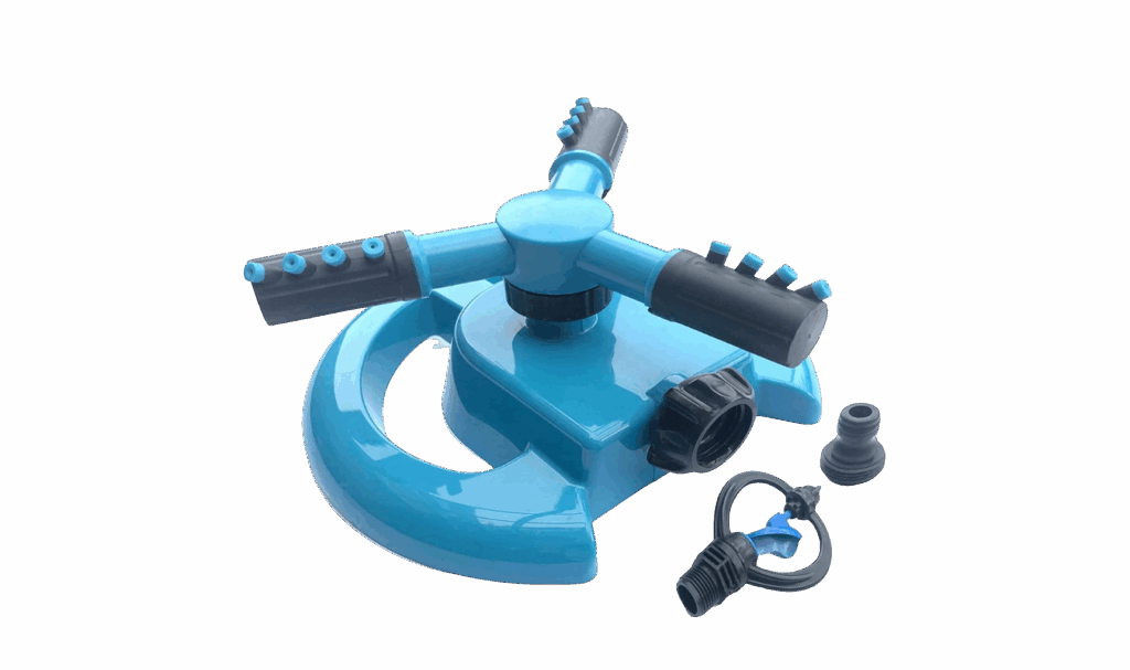 Spinning Kids' Sprinkler in blue