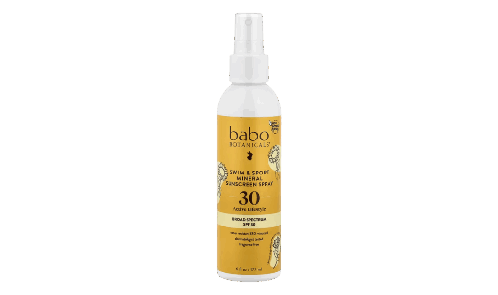 Babo Botanicals Mineral Sunscreen Spray