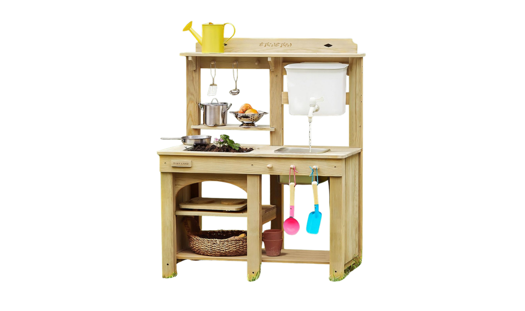 Tiny Land outdoor mud kitchen 