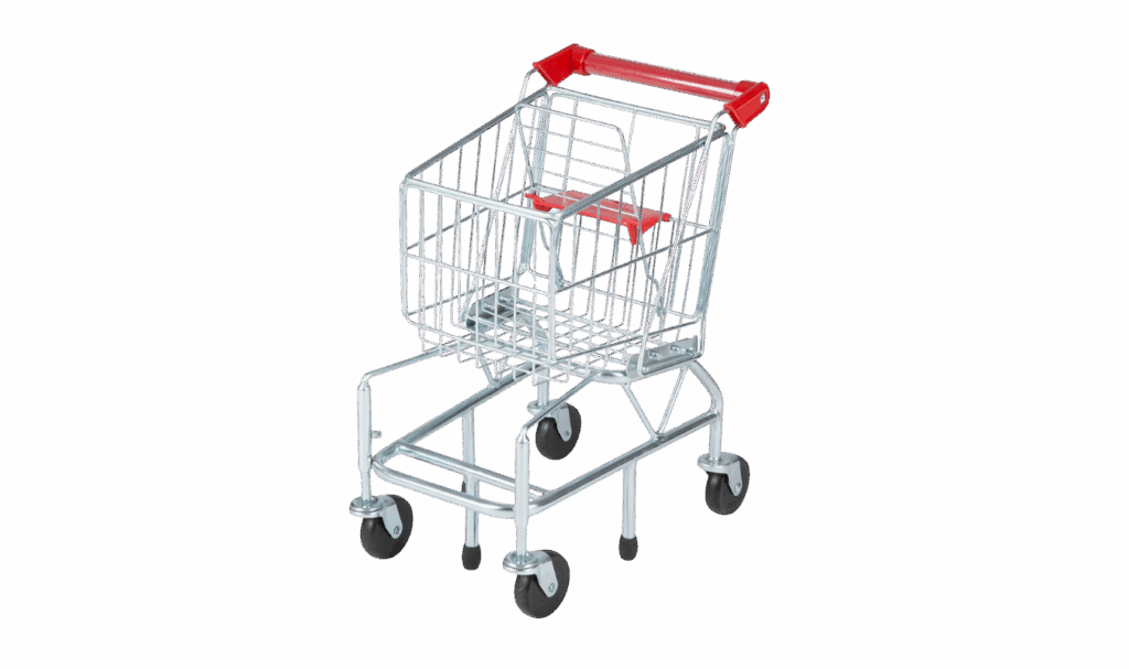 Melissa and Doug shopping cart for kids
